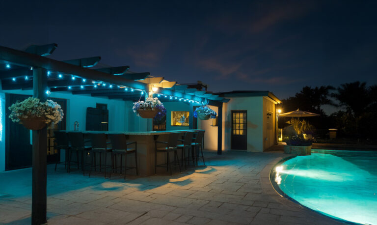 pool side led lighting